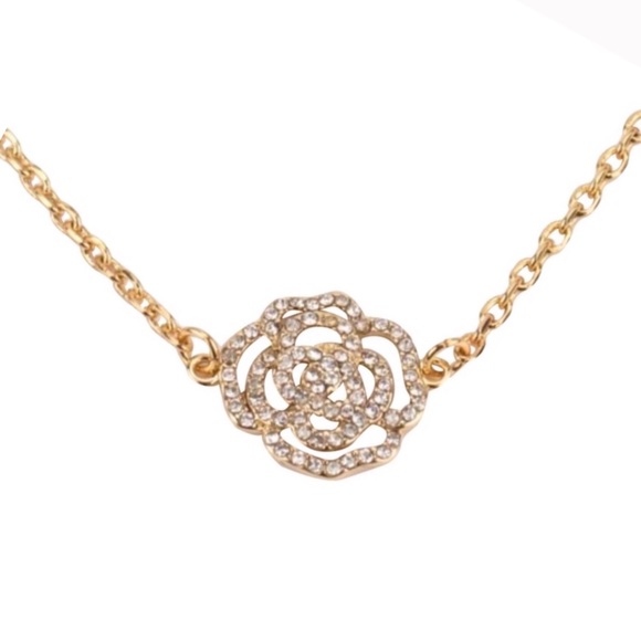 KATE SPADE • Crystal Rose Páve Bracelet - Picture 1 of 6